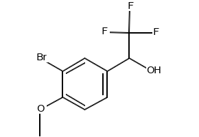 1-(3-Bromo-4-methoxyphenyl)-2,2,2-trifluoroethan-1-ol, 1249929-52-9, undefined, 