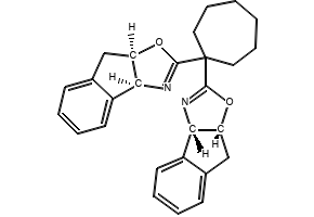 (3aS,3'aS,8aR,8'aR)-2,2'-Cyclohexylidenebis[3a,8a-dihydro-dihydro-8H-indeno[1,2-d]oxazole, 2341858-19-1, undefined, 