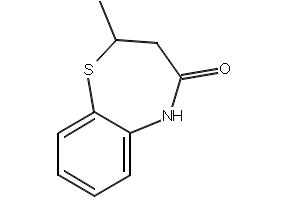 2-methyl-2,3,4,5-tetrahydro-1,5-benzothiazepin-4-one, 96680-77-2, undefined, 