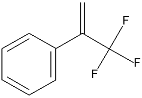 (3,3,3-Trifluoroprop-1-en-2-yl)benzene,98% (stabilized with TBC), 384-64-5, undefined, 