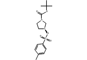 (S)-3-(Toluene-4-sulfonyloxy)-pyrrolidine-1-carboxylic acid tert-butyl ester, 371240-55-0, undefined, 