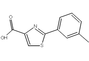 2-(3-Methylphenyl)-1,3-thiazole-4-carboxylic acid, 17229-00-4, undefined, 