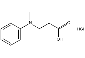3-(Methyl(phenyl)amino)propanoic acid hydrochloride, 178450-80-1, undefined, 