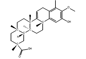 (2R,4aS,6aS,12bS,14aS,14bR)-11-Hydroxy-10-methoxy-2,4a,6a,9,12b,14a-hexamethyl-1,2,3,4,4a,5,6,6a,8,12b,13,14,14a,14b-tetradecahydropicene-2-carboxylic acid, 2368834-35-7, undefined, 
