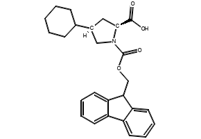 (2S,4R)-1-(((9H-Fluoren-9-yl)methoxy)carbonyl)-4-cyclohexylpyrrolidine-2-carboxylic acid, 1820571-03-6, undefined, 