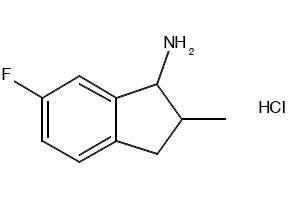 6-Fluoro-2-methyl-2,3-dihydro-1H-inden-1-amine hydrochloride, 1384429-27-9, undefined, 