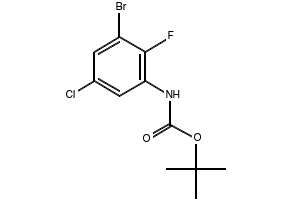tert-Butyl (3-bromo-5-chloro-2-fluorophenyl)carbamate, 1269232-94-1, undefined, 