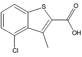 4-Chloro-3-methylbenzo[b]thiophene-2-carboxylic acid, 66490-31-1, undefined, 