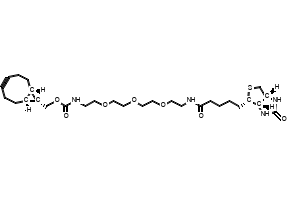 (1R,8S)-Bicyclo[6.1.0]non-4-yn-9-ylmethyl 19-[(3aS,4S,6aR)-hexahydro-2-oxo-1H-thieno[3,4-d]imidazol-4-yl]-15-oxo-5,8,11-trioxa-2,14-diazanonadecanoate