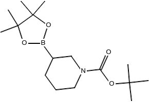 tert-Butyl 3-(4,4,5,5-tetramethyl-1,3,2-dioxaborolan-2-yl)piperidine-1-carboxylate, 1312713-37-3, undefined, 