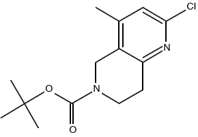 tert-Butyl 2-chloro-4-methyl-7,8-dihydro-1,6-naphthyridine-6(5H)-carboxylate, 1421254-01-4, undefined, 