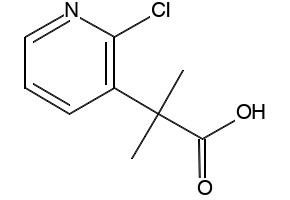 2-(2-Chloropyridin-3-yl)-2-methylpropanoic acid, 1452561-74-8, undefined, 