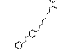 6-(4-(Phenyldiazenyl)phenoxy)hexyl methacrylate, 169237-94-9, undefined, 