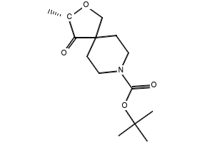 2-Oxa-8-azaspiro[4.5]decane-8-carboxylic acid, 3-methyl-4-oxo-, 1,1-dimethylethyl ester, (3S)-, 1801766-83-5, undefined, 