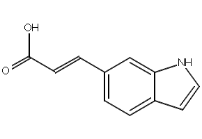 (E)-3-(1H-Indol-6-yl)acrylic acid, 215801-31-3, undefined, 