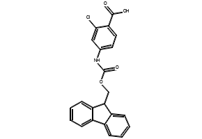 2-Chloro-4-{[(9h-fluoren-9-ylmethoxy)carbonyl]amino}benzoic acid, 186320-13-8, undefined, 