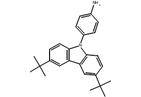 4-(3,6-Di-tert-butyl-9H-carbazol-9-yl)aniline, 255829-30-2, undefined, 