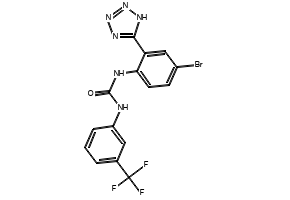 1-(4-Bromo-2-(1H-tetrazol-5-yl)phenyl)-3-(3-(trifluoromethyl)phenyl)urea