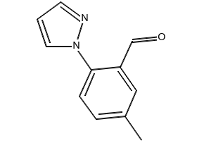5-Methyl-2-(1H-pyrazol-1-yl)benzaldehyde, 956723-07-2, undefined, 
