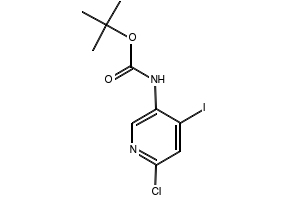 tert-Butyl (6-chloro-4-iodopyridin-3-yl)carbamate, 400777-00-6, undefined, 