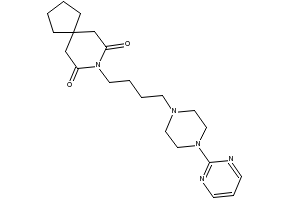 Buspirone, 36505-84-7, undefined, 