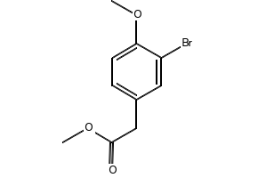 Methyl 2-(3-bromo-4-methoxyphenyl)acetate, 19626-36-9, undefined, 