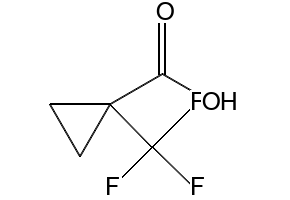 1-(Trifluoromethyl)cyclopropane-1-carboxylic acid, 277756-46-4, undefined, 