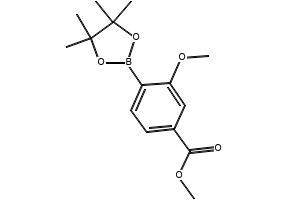 2-Methoxy-4-methoxycarbonyl-phenyl-boronic acid pinacol ester, 1246765-32-1, undefined, 