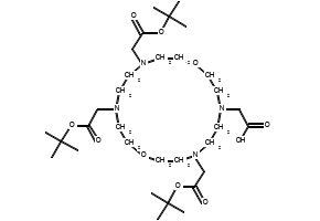 2-(7,13,16-Tris(2-(tert-butoxy)-2-oxoethyl)-1,10-dioxa-4,7,13,16-tetraazacyclooctadecan-4-yl)acetic acid, 2487415-30-3, undefined, 