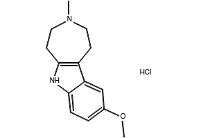 9-Methoxy-3-methyl-1,2,3,4,5,6-hexahydroazepino[4,5-b]indole hydrochloride, 19869-44-4, undefined, 