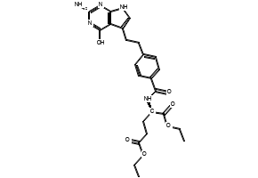 (R)-Diethyl 2-(4-(2-(2-amino-4-oxo-4,7-dihydro-3H-pyrrolo[2,3-d]pyrimidin-5-yl)ethyl)benzamido)pentanedioate, 1802552-06-2, undefined, 