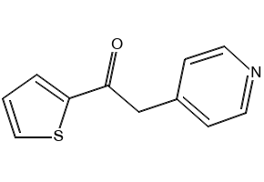 2-(Pyridin-4-yl)-1-(thiophen-2-yl)ethan-1-one, 6576-08-5, undefined, 