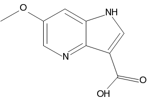 6-Methoxy-1H-pyrrolo[3,2-b]pyridine-3-carboxylic acid, 1190316-58-5, undefined, 