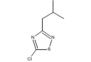 5-Chloro-3-isobutyl-1,2,4-thiadiazole, 89641-65-6, undefined, 