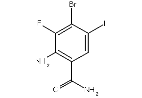 2-Amino-4-bromo-3-fluoro-5-iodobenzamide, 2241721-73-1, undefined, 