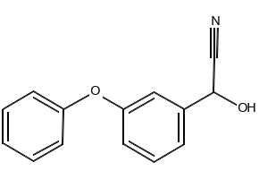 2-Hydroxy-2-(3-phenoxyphenyl)acetonitrile, 39515-47-4, undefined, 