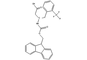 (S)-3-((((9H-Fluoren-9-yl)methoxy)carbonyl)amino)-4-(2-(trifluoromethyl)phenyl)butanoic acid, 270065-75-3, undefined, 