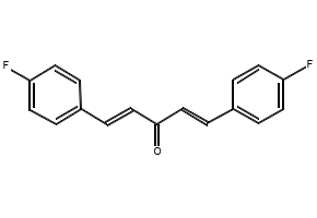 (1E,4E)-1,5-Bis(4-fluorophenyl)penta-1,4-dien-3-one, 53369-00-9, undefined, 