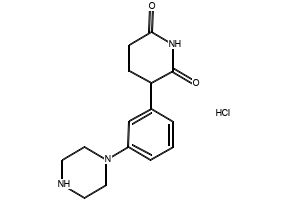 3-(3-(Piperazin-1-yl)phenyl)piperidine-2,6-dione hydrochloride, 2789680-40-4, undefined, 