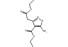 Ethyl 5-amino-3-(2-ethoxy-2-oxoethyl)isoxazole-4-carboxylate, 82754-70-9, undefined, 