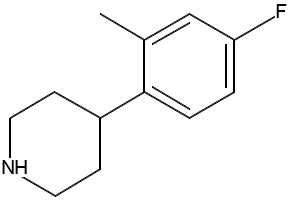 4-(4-Fluoro-2-methylphenyl)piperidine, 277295-96-2, undefined, 