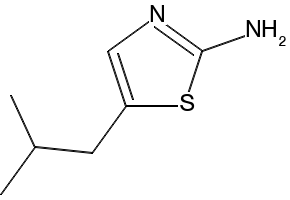 5-(2-Methylpropyl)-1,3-thiazol-2-amine, 267658-06-0, undefined, 