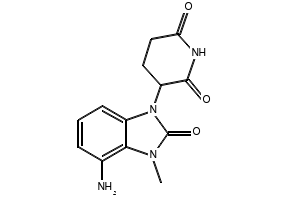3-(4-Amino-3-methyl-2-oxo-2,3-dihydro-1H-benzo[d]imidazol-1-yl)piperidine-2,6-dione, 2304753-42-0, undefined, 
