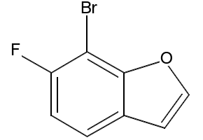 7-Bromo-6-fluorobenzofuran, 286836-05-3, undefined, 