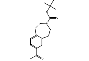 Tert-butyl 7-acetyl-1,2,4,5-tetrahydro-3H-benzo[d]azepine-3-carboxylate, 264264-31-5, undefined, 