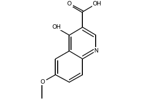 4-Hydroxy-6-methoxyquinoline-3-carboxylic acid