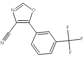 5-[3-(Trifluoromethyl)phenyl]-1,3-oxazole-4-carbonitrile, 255876-72-3, undefined, 