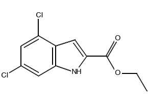 Ethyl 4,6-dichloro-1H-indole-2-carboxylate, 53995-82-7, undefined, 