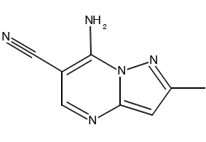 7-Amino-2-methylpyrazolo[1,5-a]pyrimidine-6-carbonitrile, 255389-59-4, undefined, 