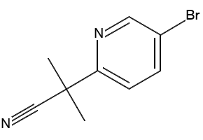 2-(5-Bromopyridin-2-yl)-2-methylpropanenitrile, 871239-58-6, undefined, 